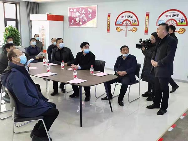 山西省民政厅副厅长琚李梅视察ng电子游戏山西运城项目地